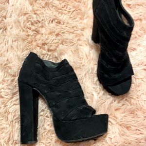 Black heels